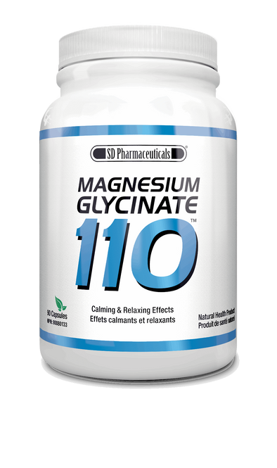 MAGNESIUM GLYCINATE 110 - 90CT - CAN - SD Pharmaceuticals