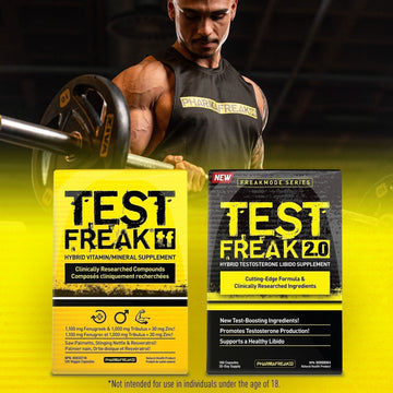 PharmaFreak Test Freak natural testosterone booster supplement