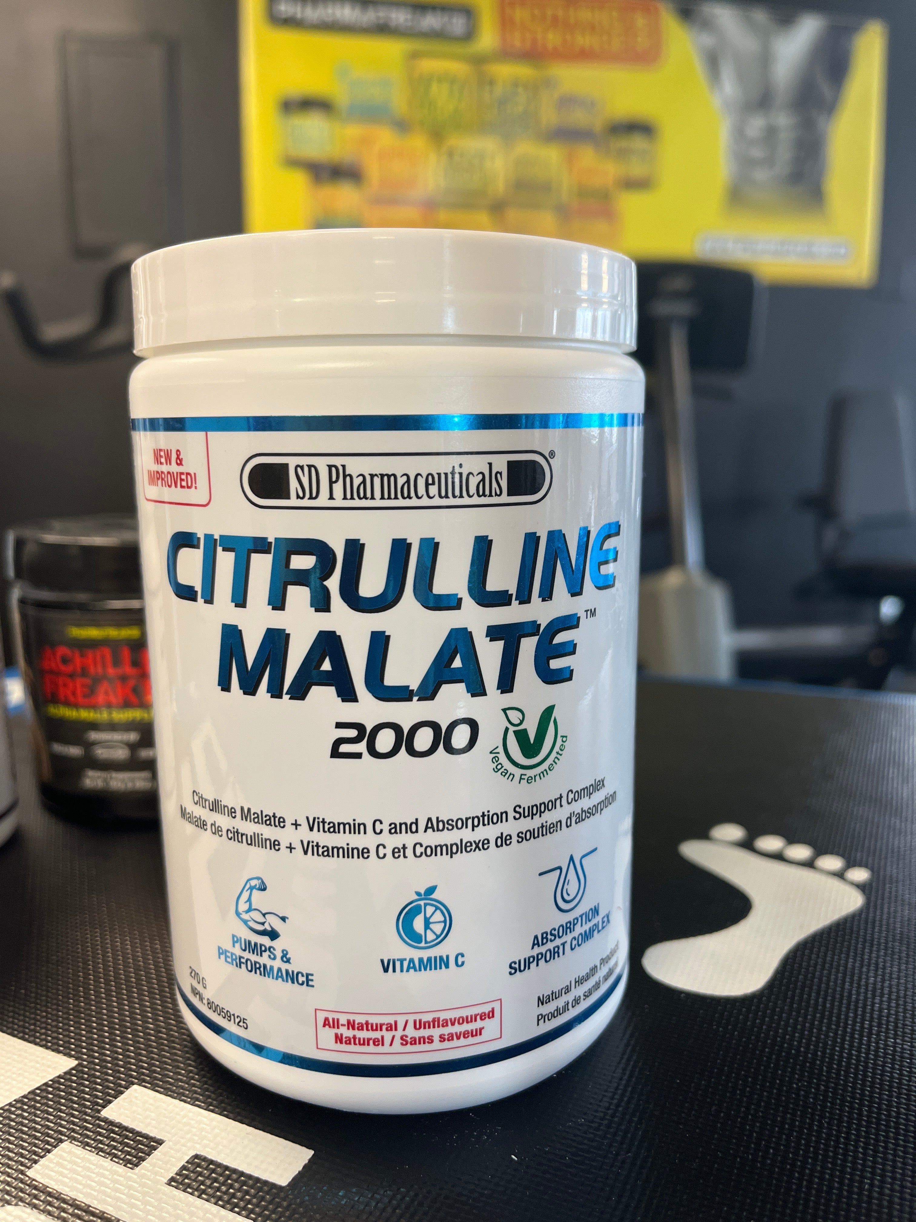 CITRULLINE MALATE 2000 VEGAN FERMENTED - 270G - CAN