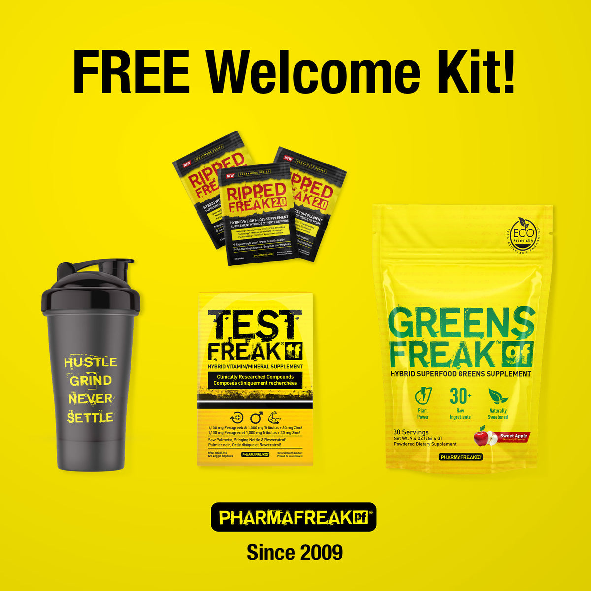 pharmafreak-welcome-kit