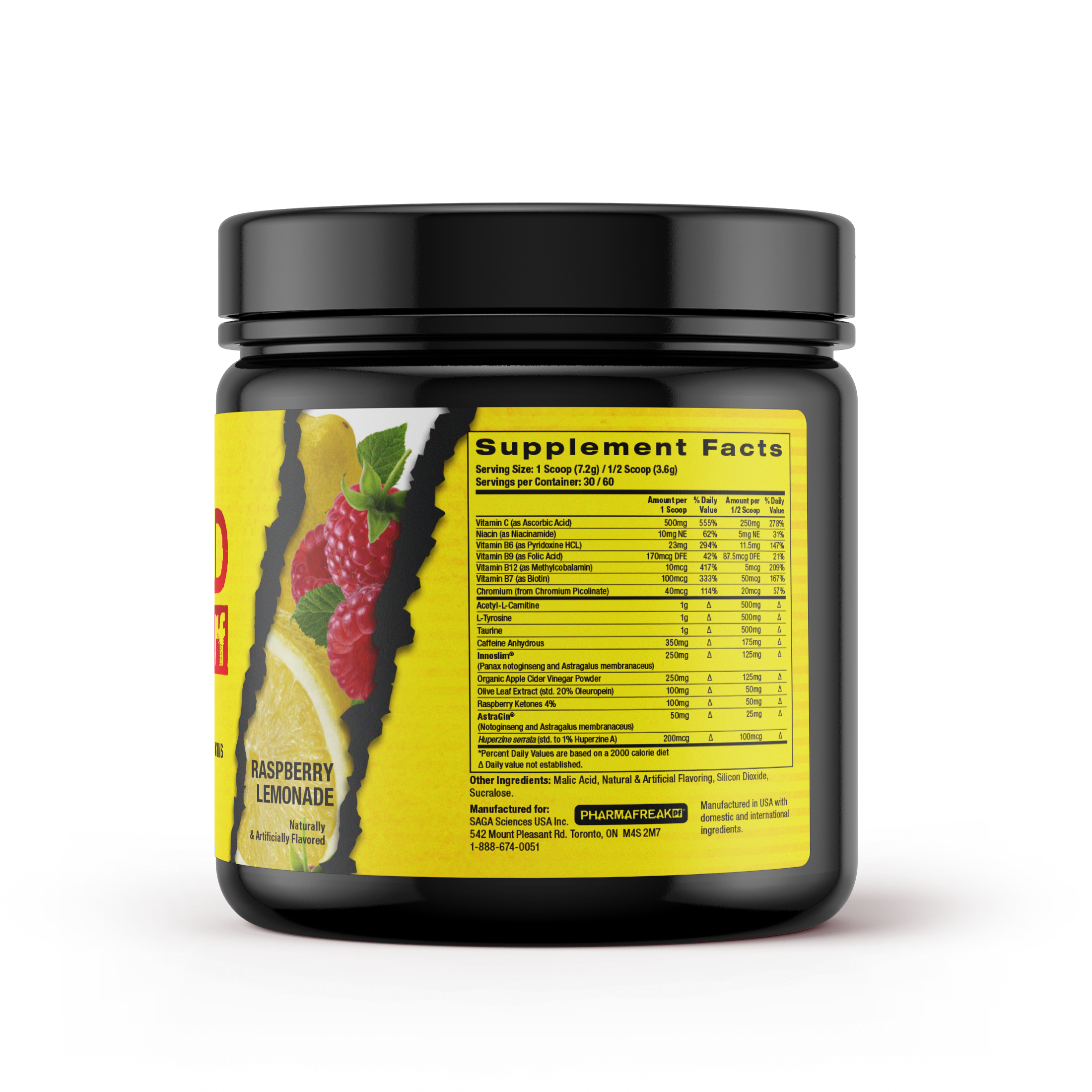 RIPPED FREAK fat burner powder