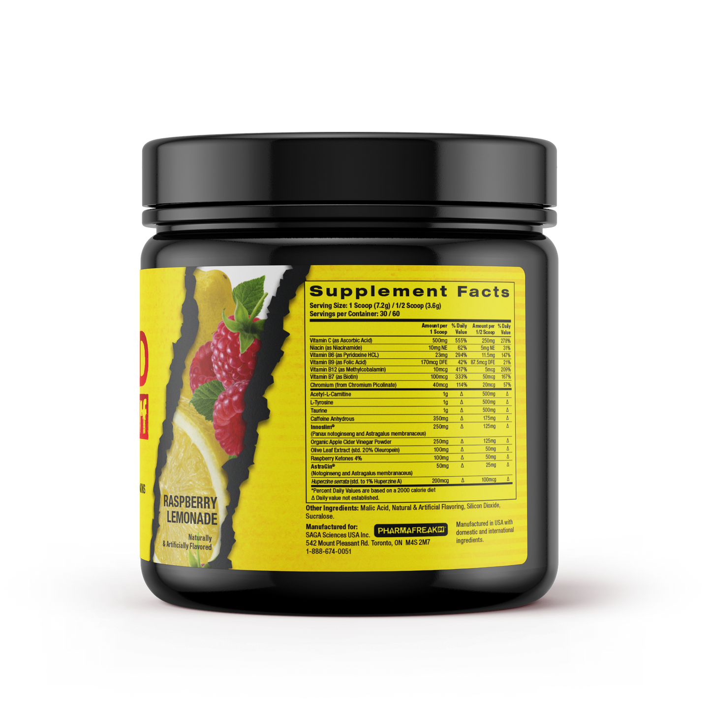 RIPPED FREAK fat burner powder