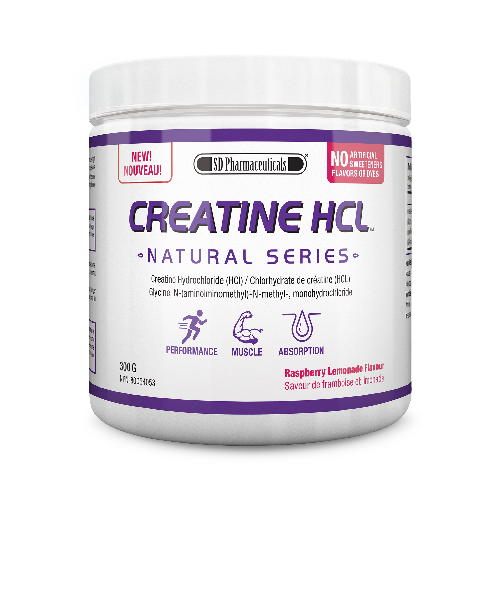 CREATINE HCL - Powerful Muscle Growth Supplement