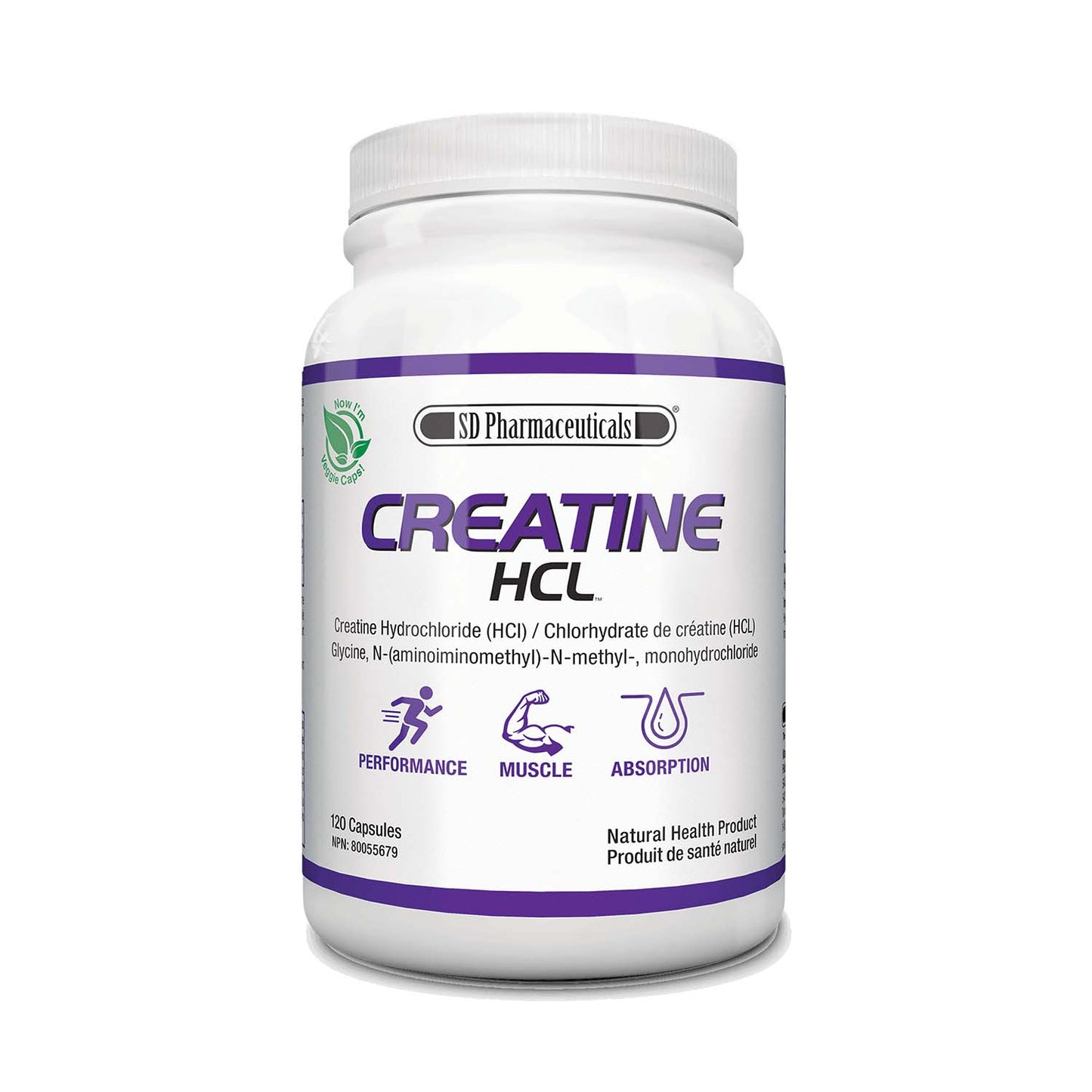 CREATINE HCL - Powerful Muscle Growth Supplement