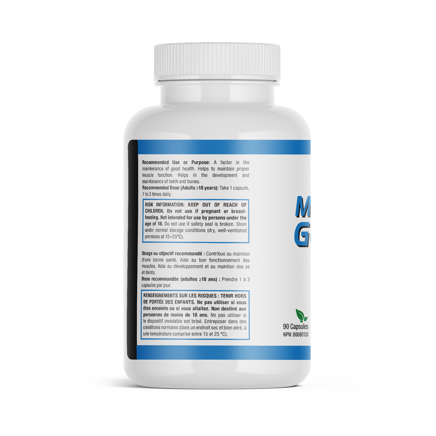 MAGNESIUM GLYCINATE 110 - 90CT - Sleep & Relaxation Support