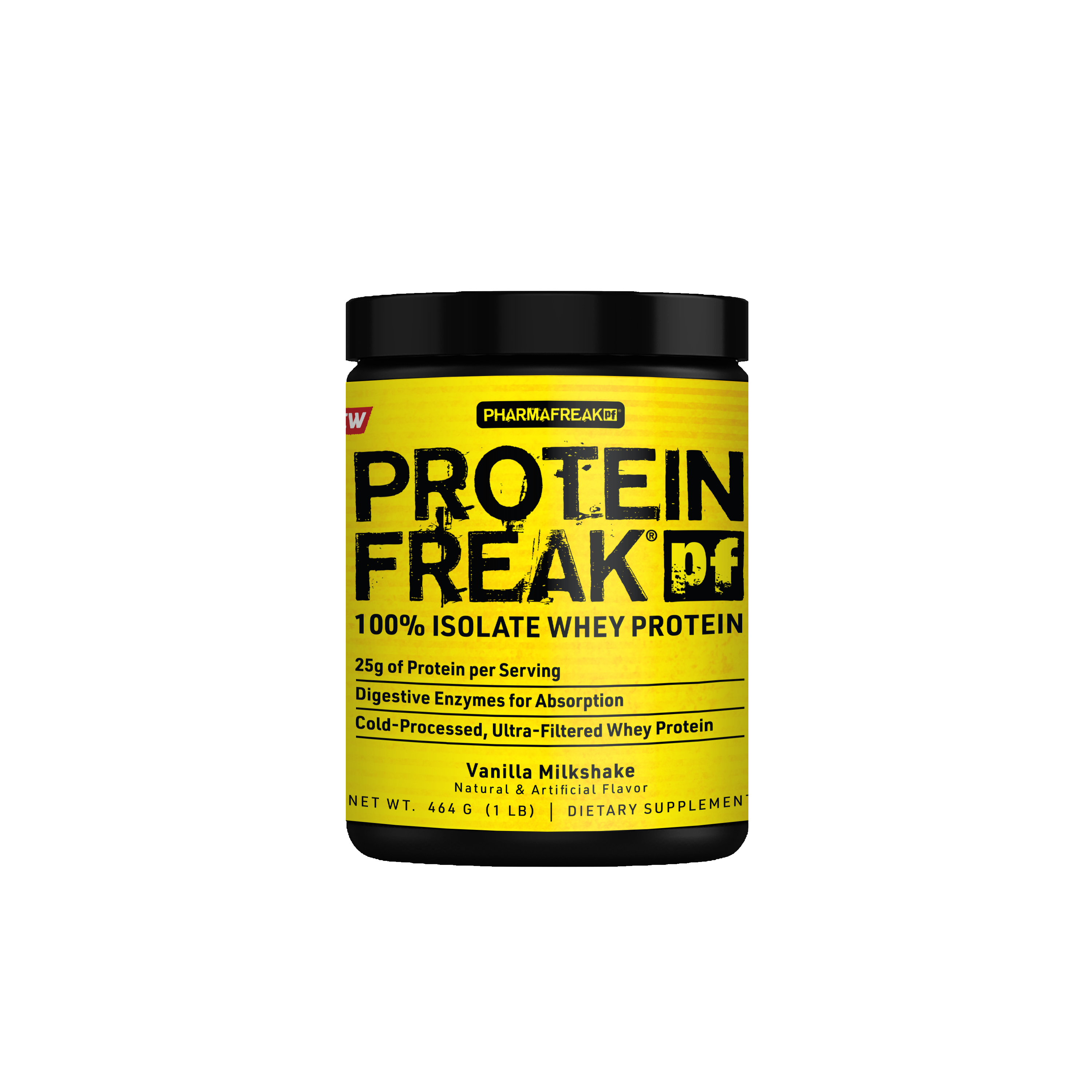 Protein Freak 100% Whey Isolate Protein Powder