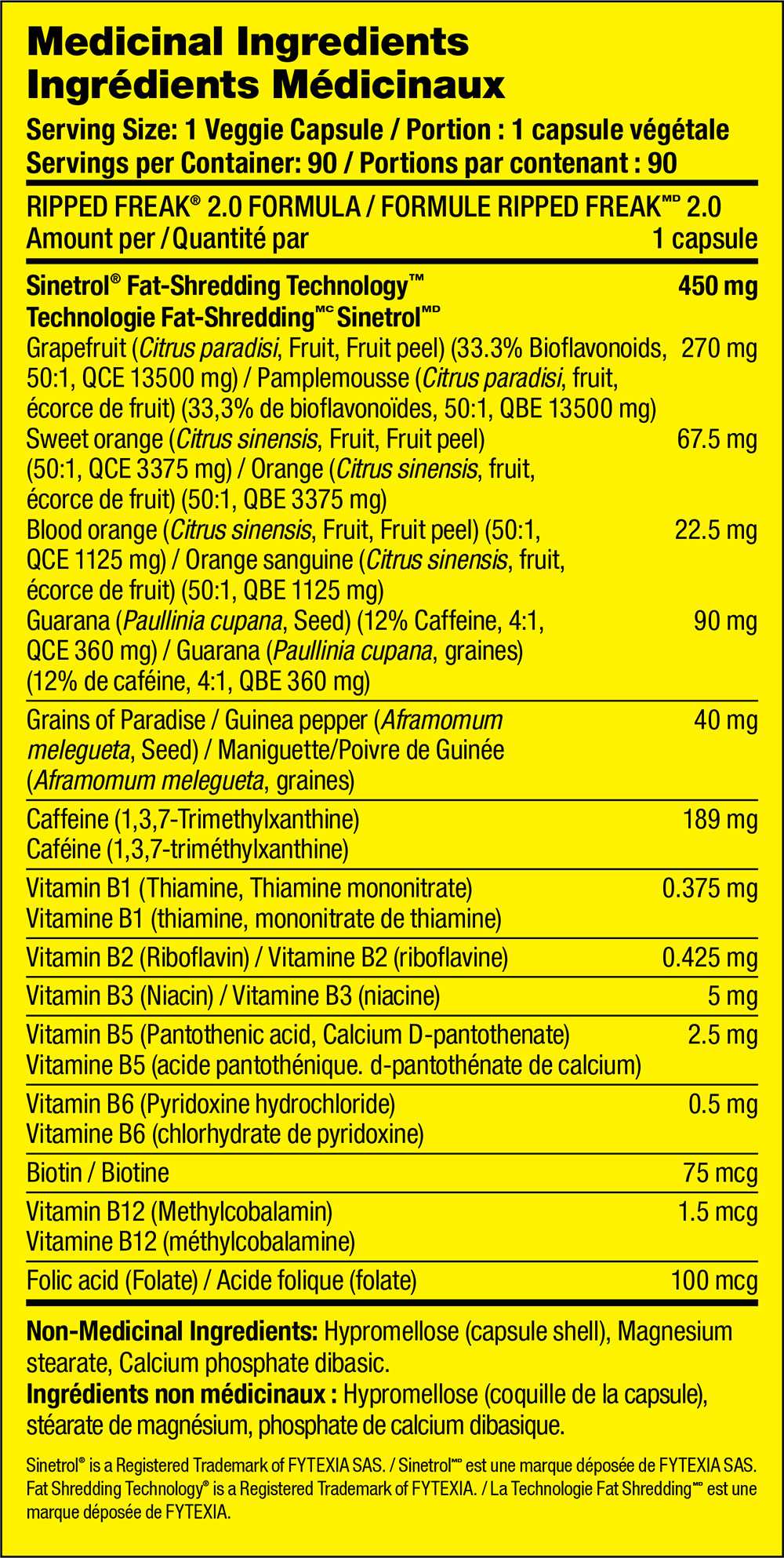 RIPPED FREAK 2.0 - PHARMAFREAK