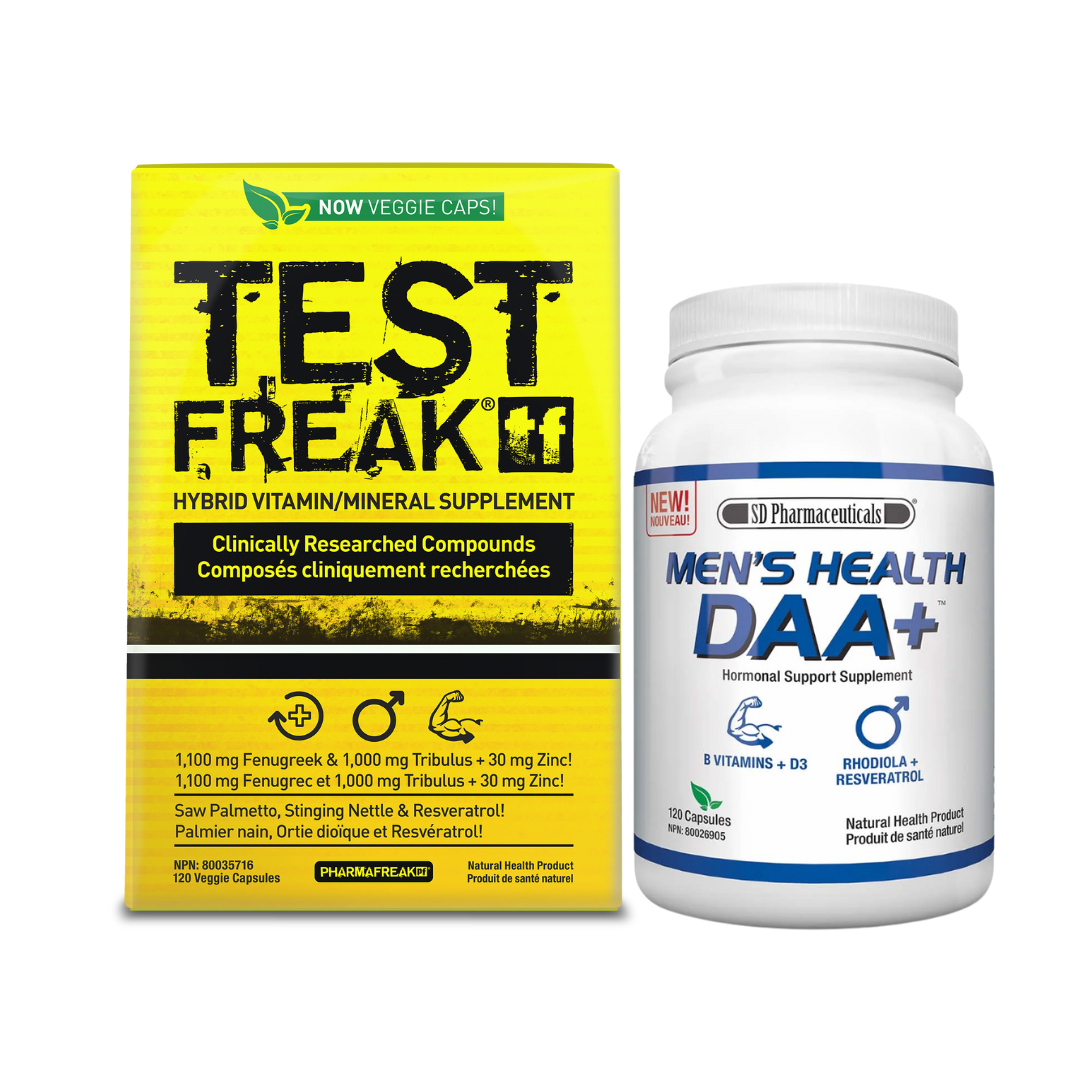 TEST FREAK x Mens Health DAA+